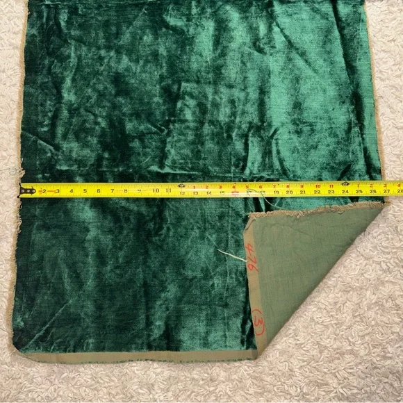 Velvet Upholstery Fabric Remnanats - Picture 8 of 12